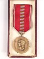 Rumänien,  Medaille zur Erinnerung an den Kreuzzug gegen den Kommunismus, am Band, im Etui