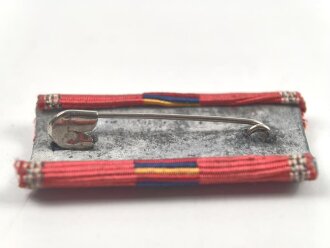 Rumänien,  Bandspange zur Medaille zur Erinnerung an den Kreuzzug gegen den Kommunismus, Breite 35mm