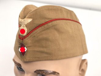 Hitlerjugend, Schiffchen "Sommermütze" in sehr gutem Zustand. Ungetragens Stück mit RZM Etikett, , Kopfgrösse 57