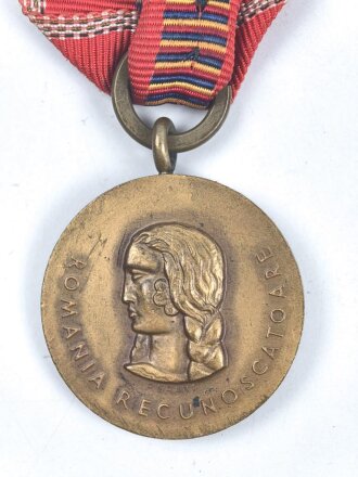 Rumänien Medaille zur Erinnerung an den Kreuzzug gegen den Kommunismus, am Band