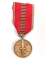 Rumänien Medaille zur Erinnerung an den Kreuzzug gegen den Kommunismus, am Band