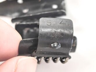 50 Schuss  Gurt MG34/42 der Wehrmacht. Datiert 5/41
