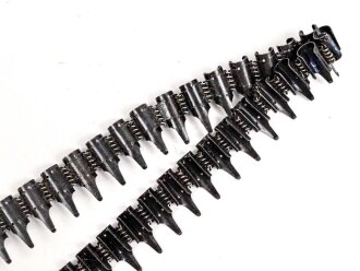 50 Schuss  Gurt MG34/42 der Wehrmacht. Hersteller dfb, datiert 11/40