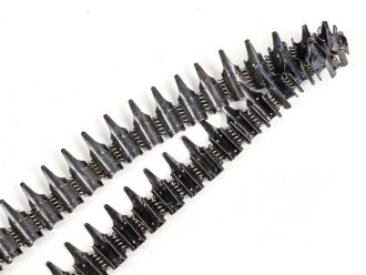 50 Schuss  Gurt MG34/42 der Wehrmacht. Hersteller dfb, datiert 11/40