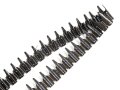 50 Schuss  Gurt MG34/42 der Wehrmacht. Hersteller dwc, datiert 11/40