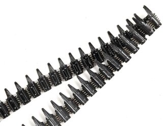 50 Schuss  Gurt MG34/42 der Wehrmacht. Hersteller ddf, datiert 08/41