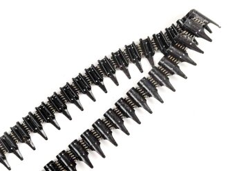 50 Schuss  Gurt MG34/42 der Wehrmacht. Hersteller dwc, datiert 2/41