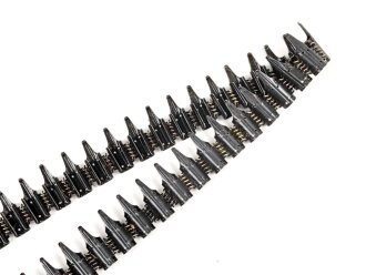 50 Schuss  Gurt MG34/42 der Wehrmacht. Hersteller dfb, datiert 1/42