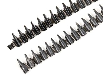 50 Schuss  Gurt MG34/42 der Wehrmacht. Hersteller ST, datiert 1/39