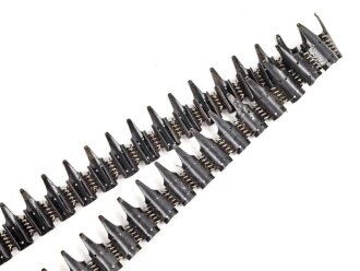 50 Schuss  Gurt MG34/42 der Wehrmacht. Hersteller ST, datiert 1/39