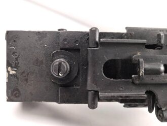 Gurtfüller für Maschinengewehr 50 Schuss Gurt Wehrmacht. Hersteller cnx. Meiner Meinung nach ein guter Wasserfund. beweglich
