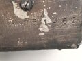 Gurtfüller für Maschinengewehr 50 Schuss Gurt Wehrmacht. Hersteller cnx. Meiner Meinung nach ein guter Wasserfund. beweglich
