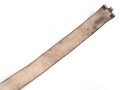 Koppelriemen für Parteiverbände. Schwarzes Leder, RZM Stempel, Gesamtlänge 103cm