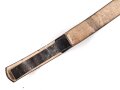 Koppelriemen für Parteiverbände. Schwarzes Leder, RZM Stempel, Gesamtlänge 103cm