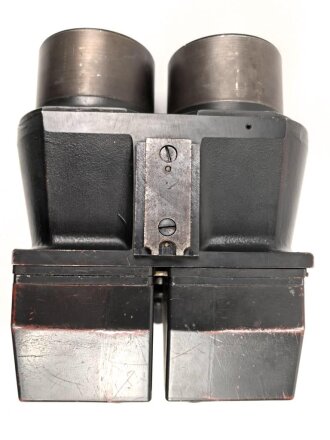 Flakfernrohr 10 x 80 Wehrmacht. Klare Durchsicht, Absehen deutlich. Originallack, beweglich Hersteller cxn.