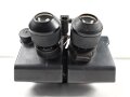 Flakfernrohr 10 x 80 Wehrmacht. Klare Durchsicht, Absehen deutlich. Originallack, beweglich Hersteller cxn.