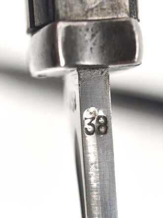Seitengewehr M84/98 für K98 der Wehrmacht, getragenes Stück