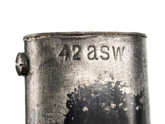 Seitengewehr M84/98 für K98 der Wehrmacht, getragenes Stück