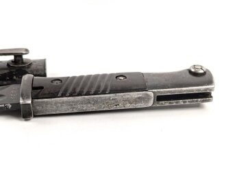Seitengewehr M84/98 für K98 der Wehrmacht, getragenes Stück