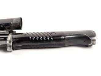 Seitengewehr M84/98 für K98 der Wehrmacht, getragenes Stück