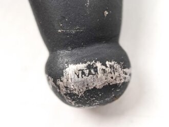 Seitengewehr M84/98 für K98 der Wehrmacht, getragenes Stück, die Scheide überlackiert ?