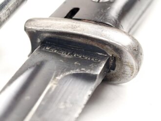 Seitengewehr M84/98 für K98 der Wehrmacht, getragenes Stück