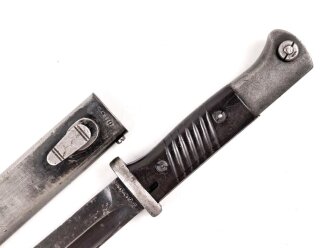 Seitengewehr M84/98 für K98 der Wehrmacht, getragenes Stück