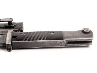 Seitengewehr M84/98 für K98 der Wehrmacht, getragenes Stück