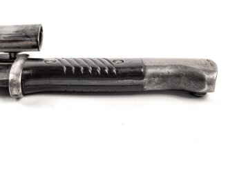 Seitengewehr M84/98 für K98 der Wehrmacht, getragenes Stück
