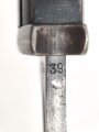 Seitengewehr M84/98 für K98 der Wehrmacht, getragenes Stück
