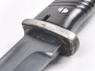 Seitengewehr M84/98 für K98 der Wehrmacht, getragenes Stück