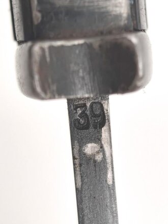 Seitengewehr M84/98 für K98 der Wehrmacht, getragenes Stück