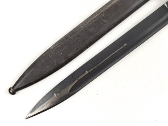 Seitengewehr M84/98 für K98 der Wehrmacht, getragenes Stück