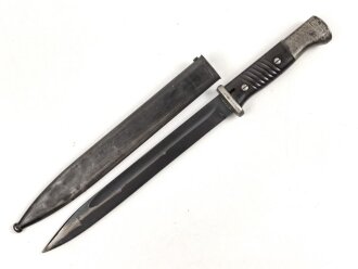 Seitengewehr M84/98 für K98 der Wehrmacht, getragenes Stück