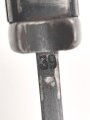 Seitengewehr M84/98 für K98 der Wehrmacht, getragenes Stück