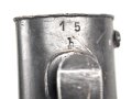 Seitengewehr M84/98 für K98 der Wehrmacht, getragenes Stück