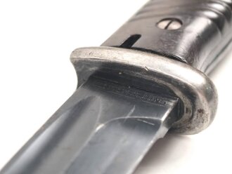 Seitengewehr M84/98 für K98 der Wehrmacht, getragenes Stück