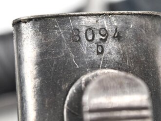 Seitengewehr M84/98 für K98 der Wehrmacht, getragenes Stück