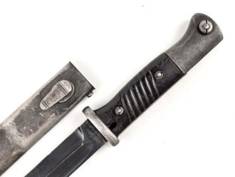 Seitengewehr M84/98 für K98 der Wehrmacht, getragenes Stück