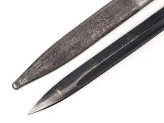 Seitengewehr M84/98 für K98 der Wehrmacht, getragenes Stück