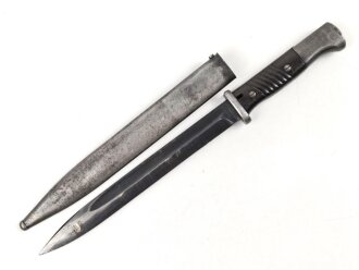 Seitengewehr M84/98 für K98 der Wehrmacht, getragenes Stück