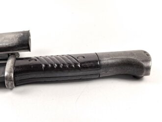 Seitengewehr M84/98 für K98 der Wehrmacht, getragenes Stück