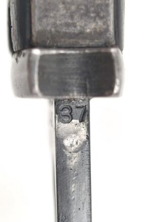 Seitengewehr M84/98 für K98 der Wehrmacht, getragenes Stück