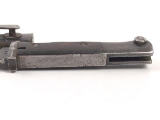 Seitengewehr M84/98 für K98 der Wehrmacht, getragenes Stück