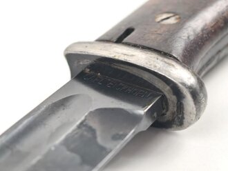 Seitengewehr M84/98 für K98 der Wehrmacht, getragenes Stück