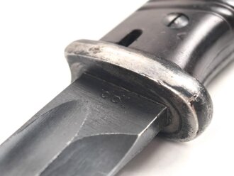 Seitengewehr M84/98 für K98 der Wehrmacht, getragenes Stück
