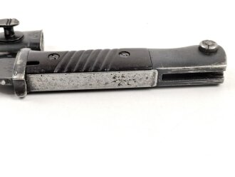 Seitengewehr M84/98 für K98 der Wehrmacht, getragenes Stück