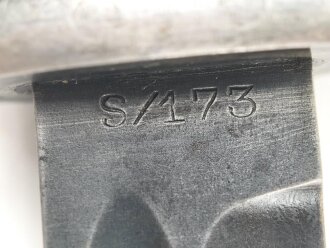Seitengewehr M84/98 für K98 der Wehrmacht, getragenes Stück