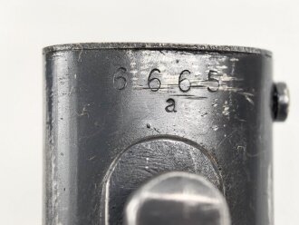 Seitengewehr M84/98 für K98 der Wehrmacht, getragenes Stück