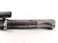 Seitengewehr M84/98 für K98 der Wehrmacht, getragenes Stück